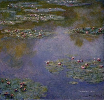 Flores Painting - Nenúfares III Claude Monet Impresionismo Flores